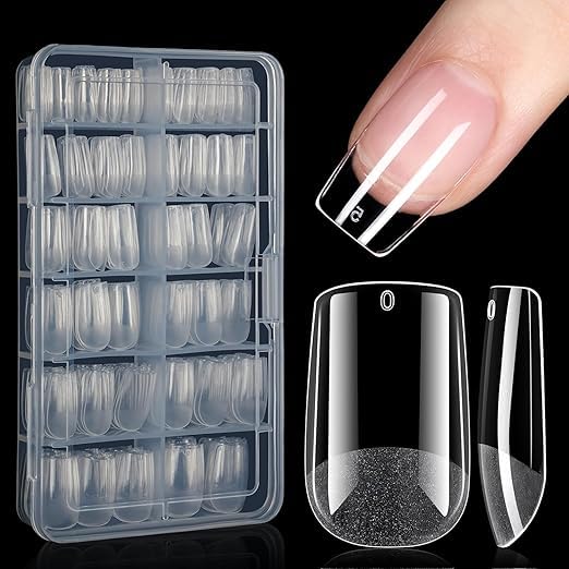 100 pcs Short Square Nail Tips