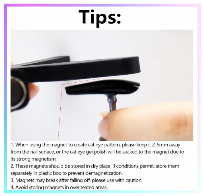 6-in-1 Cat Eye Magnet for Nails