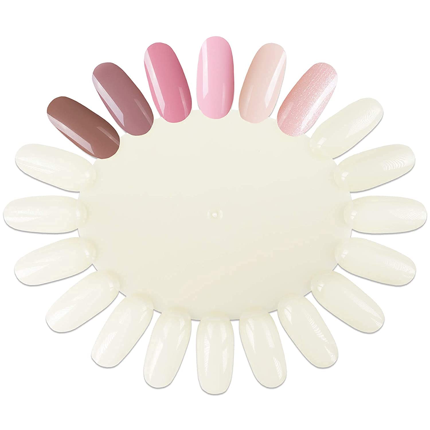 10 Palettes 20 Nail Tips Display Board for Nail Art Design