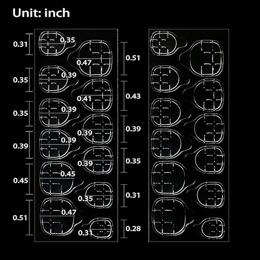 10 Sheets Double-Sided Nail Jelly Sticker Waterproof Breathable Glue