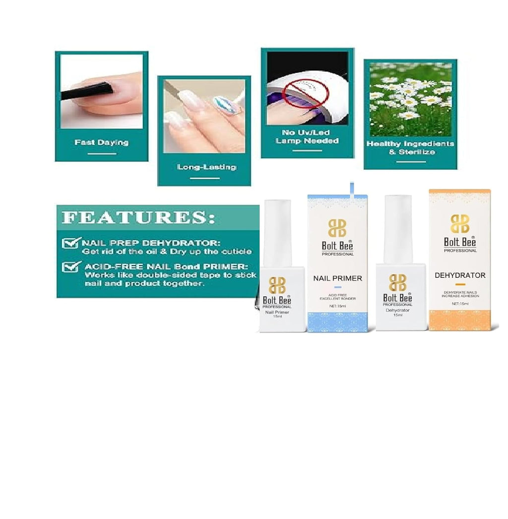 Nail Primer And Dehydrator 15Ml